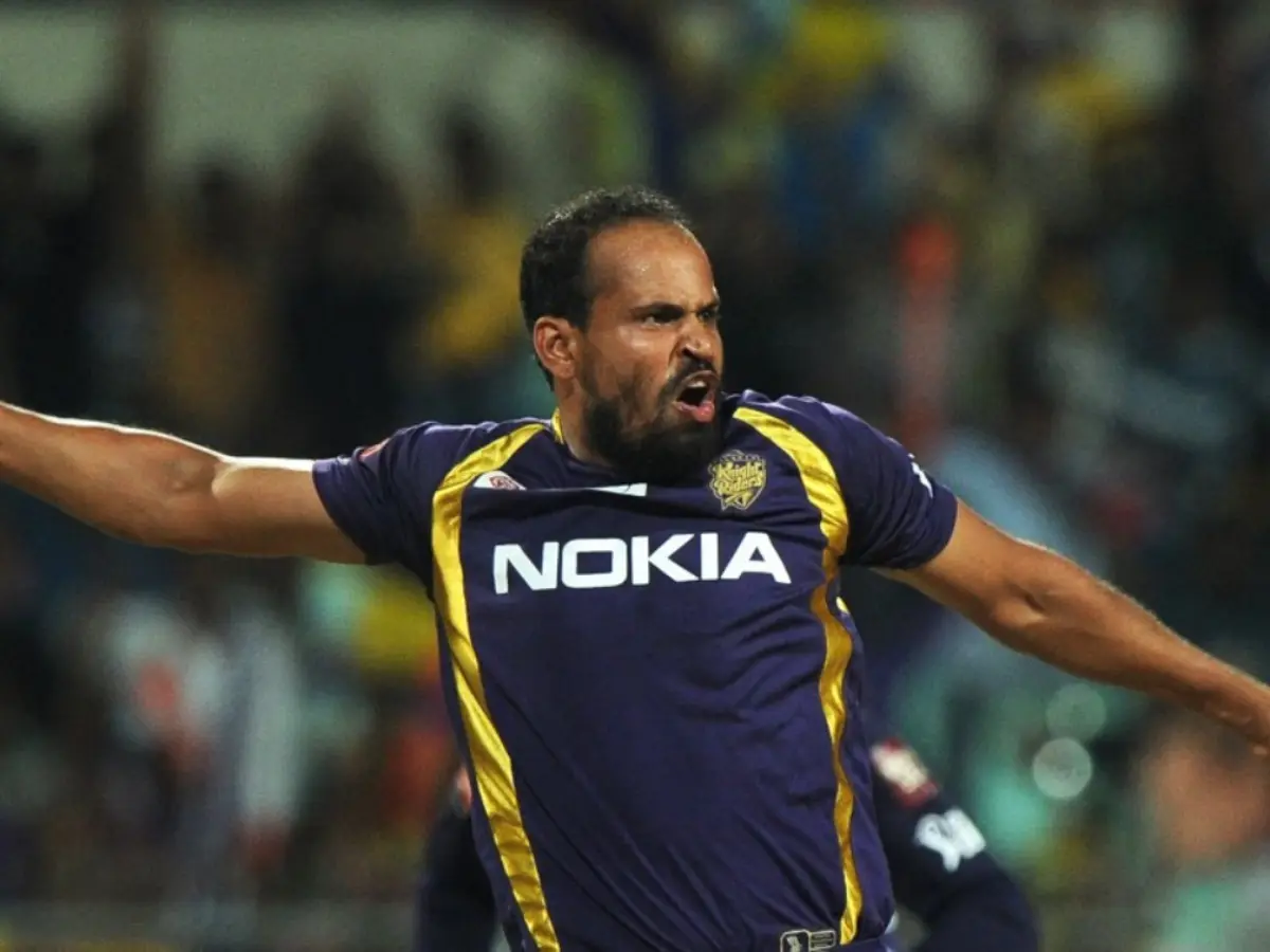 3. Yusuf Pathan (Kolkata Knight Riders v Sunrisers Hyderabad) – 15 Balls