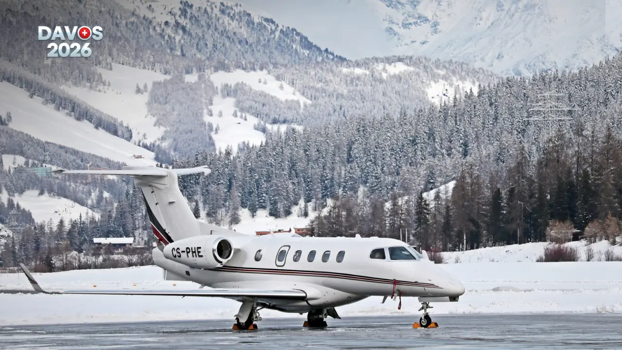 Davos 2026: World elites to arrive in around 1,000 private jets to discuss the climate crisis