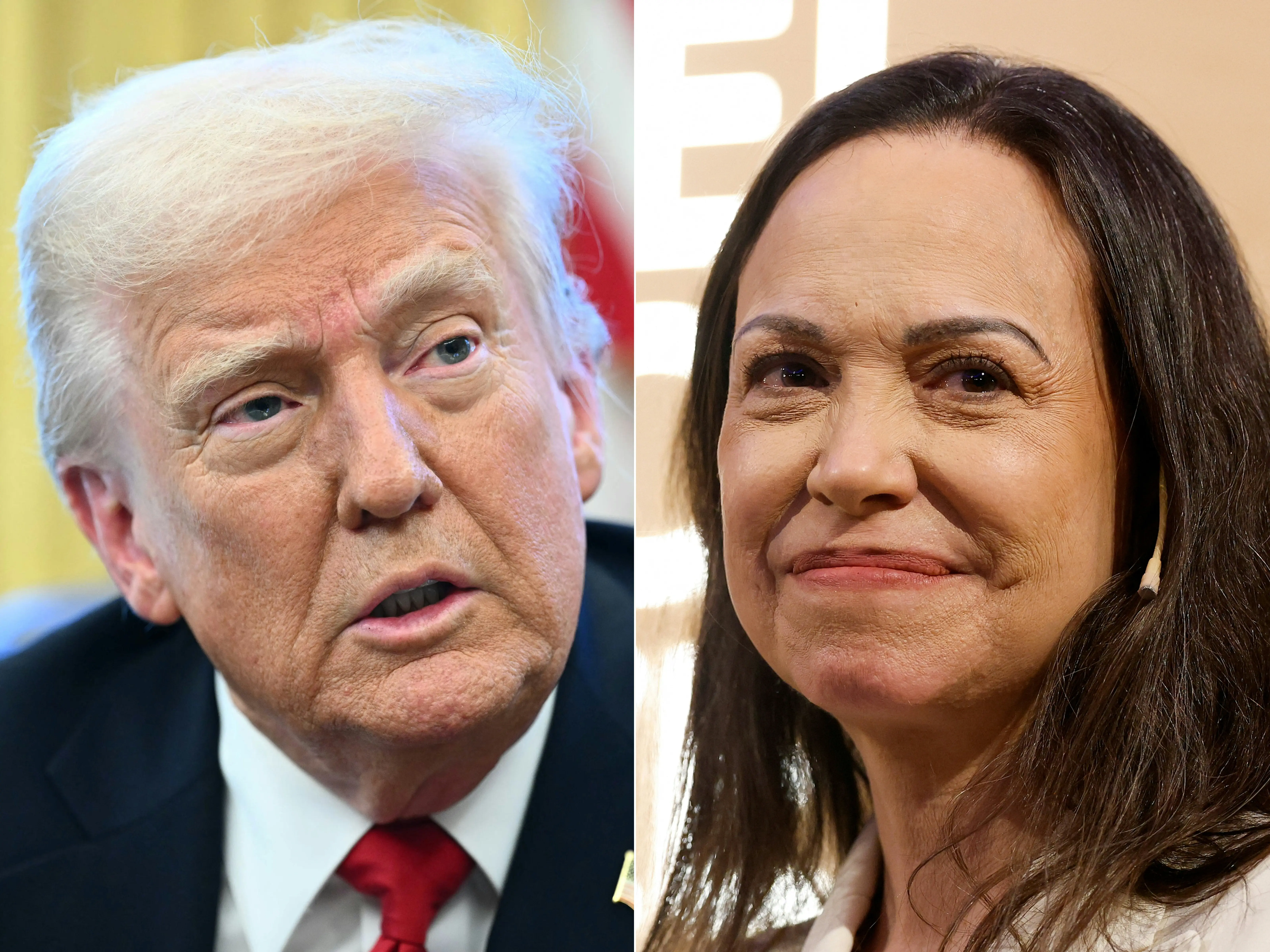 ‘A prize cannot even symbolically be passed on’: Nobel Foundation after Machado presented her award to Trump ‘A prize cannot even symbolically be passed on’: Nobel Foundation after Machado presented her award to Trump