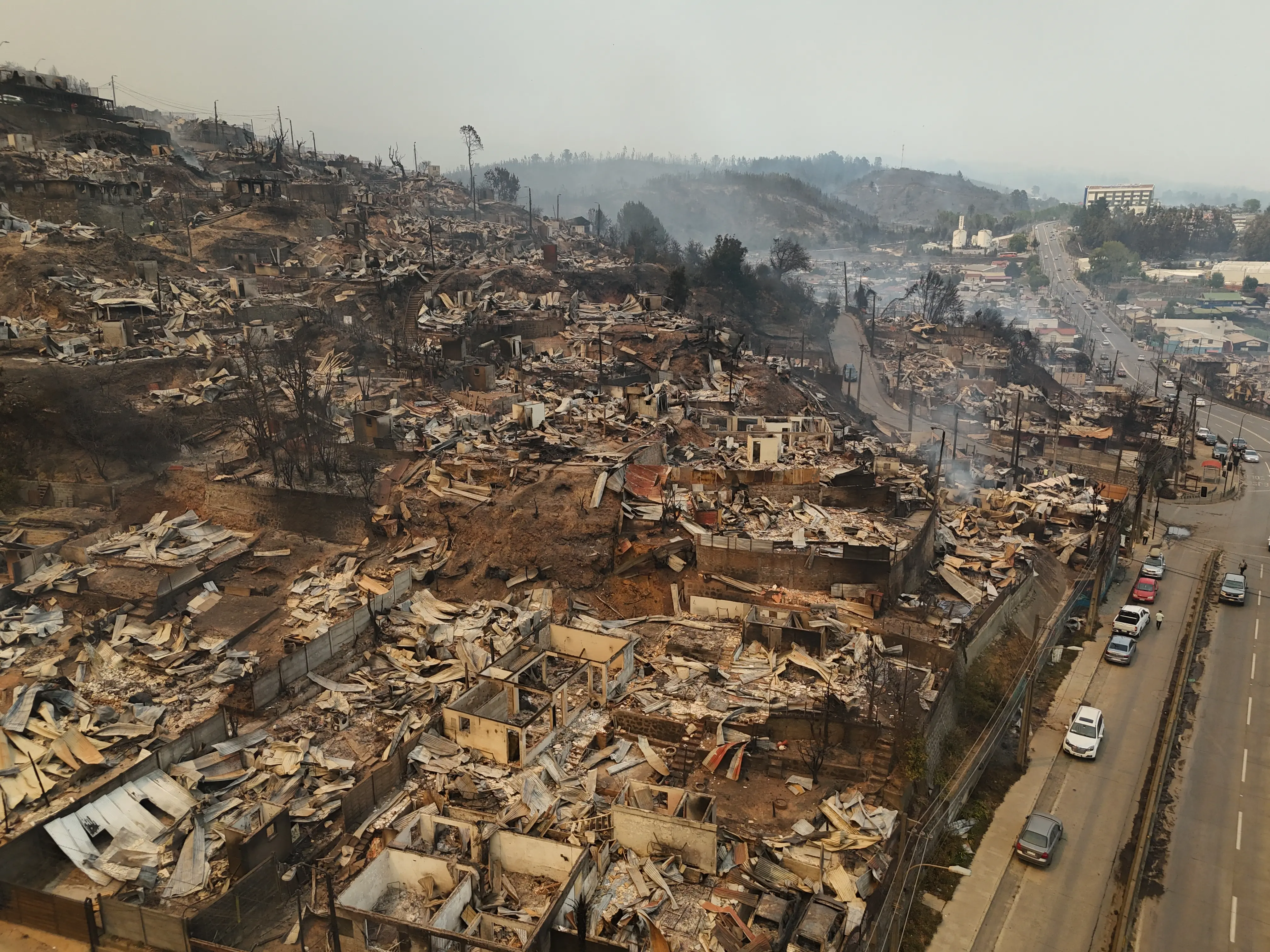 Most evacuations in Penco and Lirquen