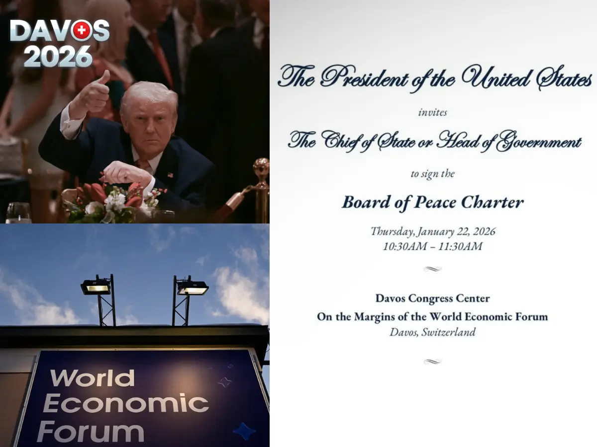 $1 billion for ‘peace’? Confusion and panic as Trump forces Gaza ‘Peace Board’ event on Davos 2026 $1 billion for ‘peace’? Confusion and panic as Trump forces Gaza ‘Peace Board’ event on Davos 2026