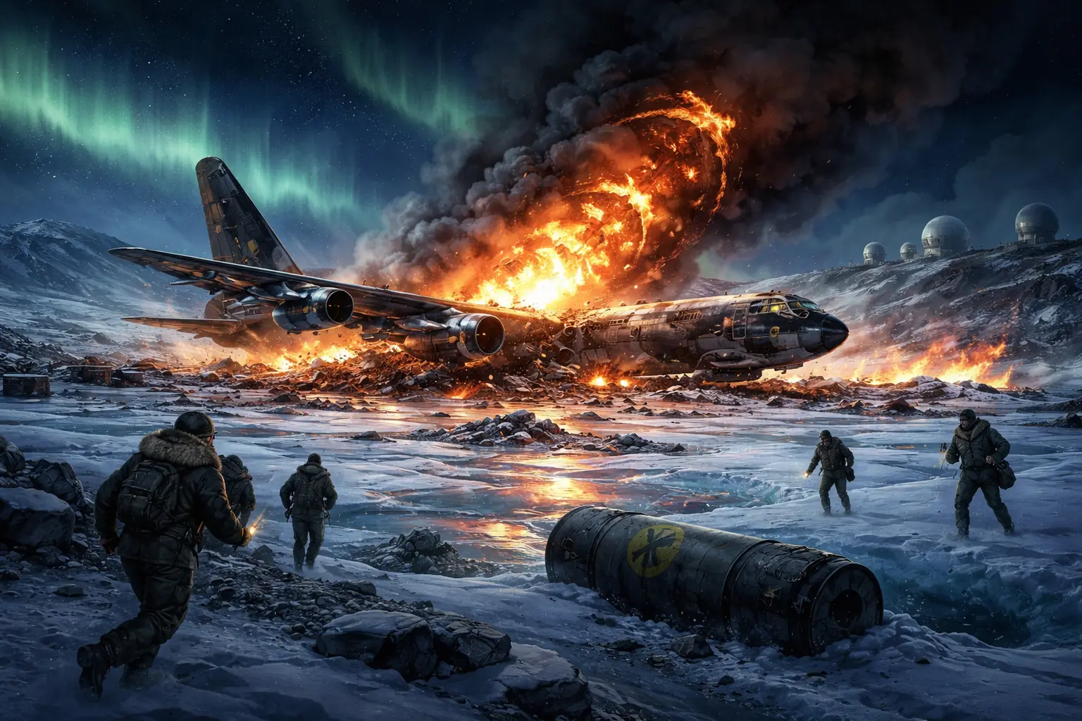 Radioactive contamination