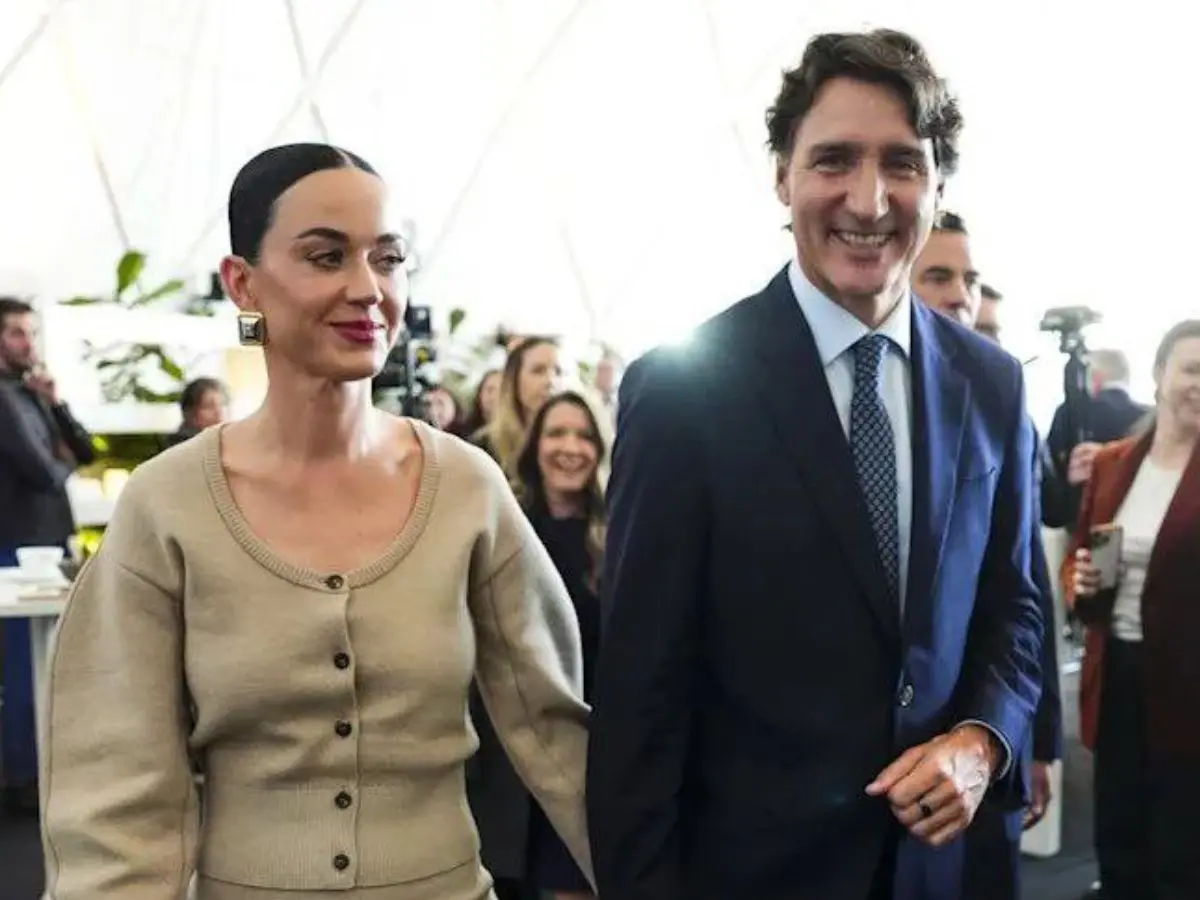 Katy Perry joins Justin Trudeau at Davos, walk hand-in-hand at World Economic Forum 2026