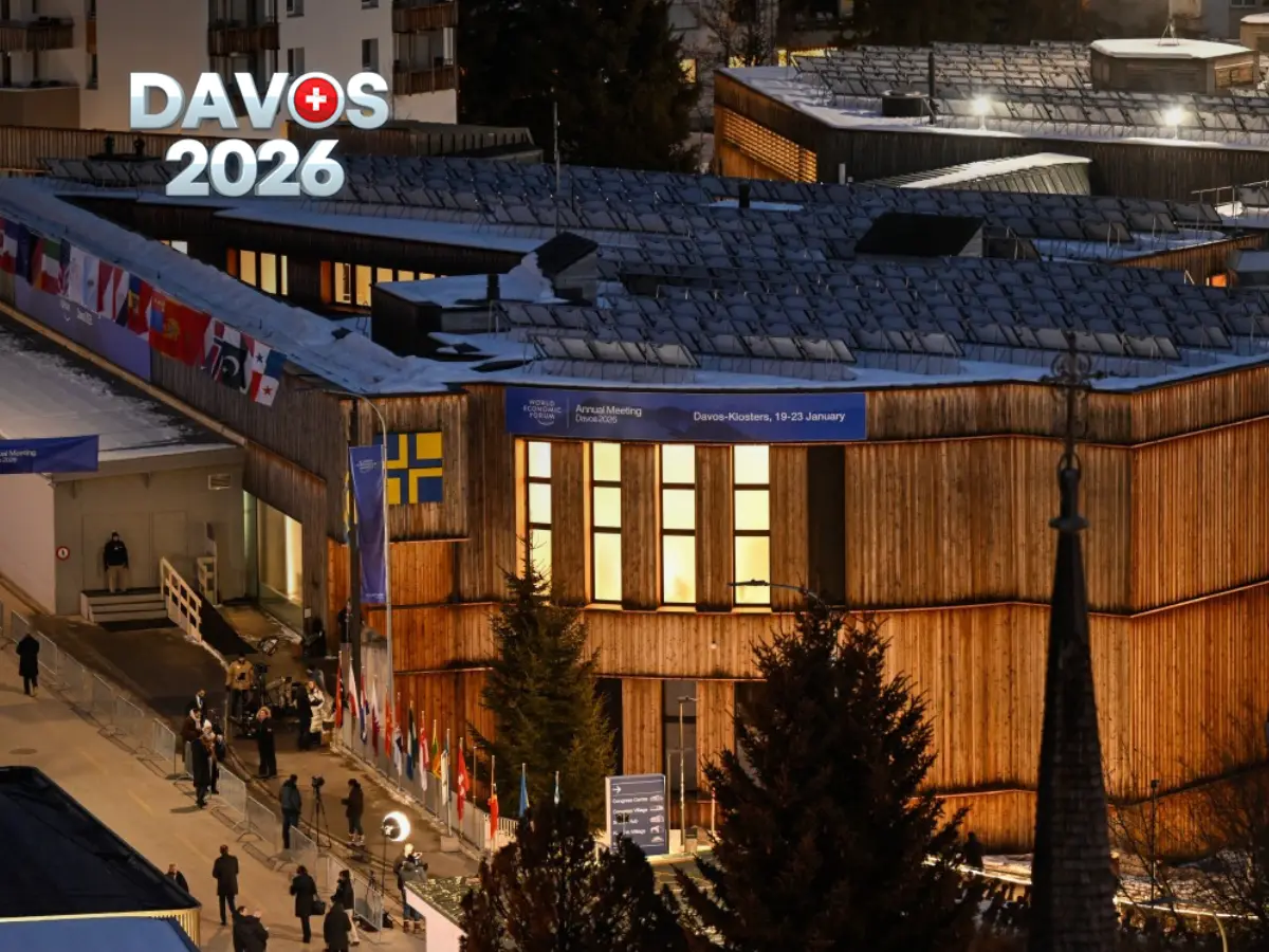 Davos Summit 2026: Mysterious odour triggers evacuation as firefighters enter venue Davos Summit 2026: Mysterious odour triggers evacuation as firefighters enter venue