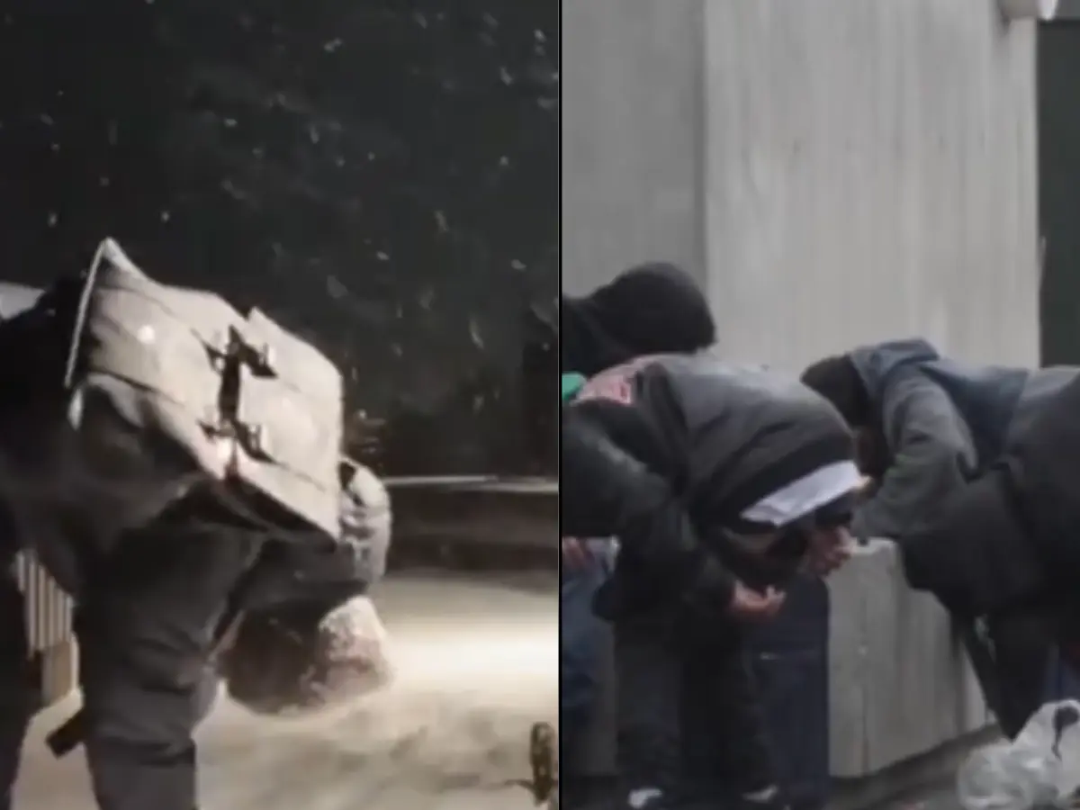 Greenlanders do the 'zombie drug stance' to mock US fentanyl crisis amid Trump's push to take over island Greenlanders do the 'zombie drug stance' to mock US fentanyl crisis amid Trump's push to take over island