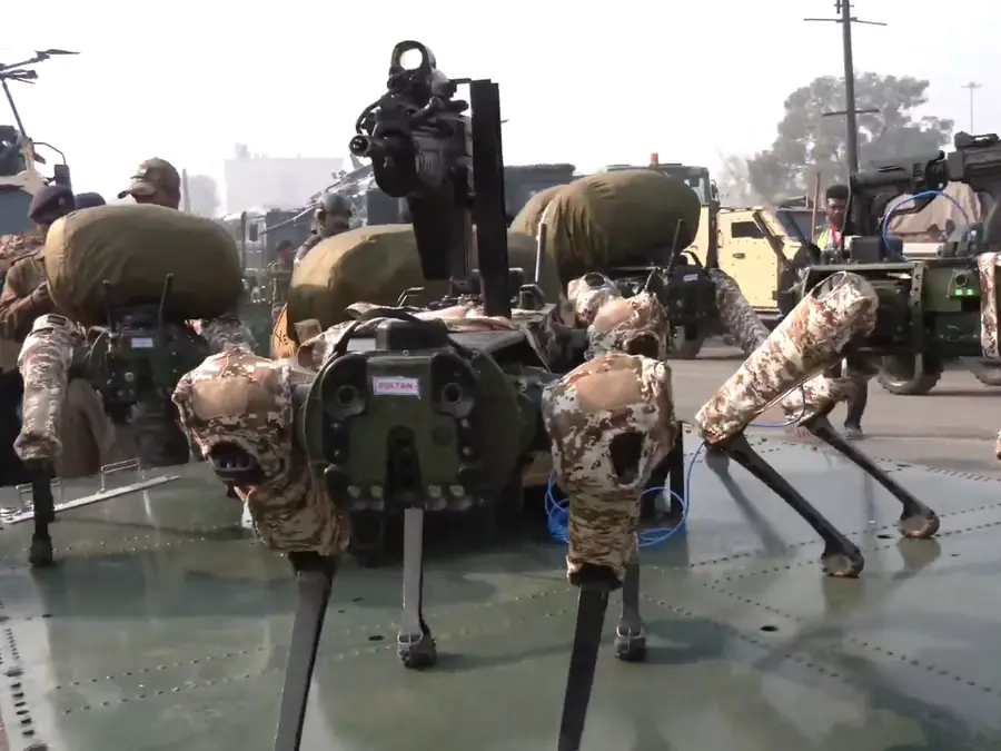 Robot dogs with guns steal the show at India’s Republic Day parade rehearsal | Watch