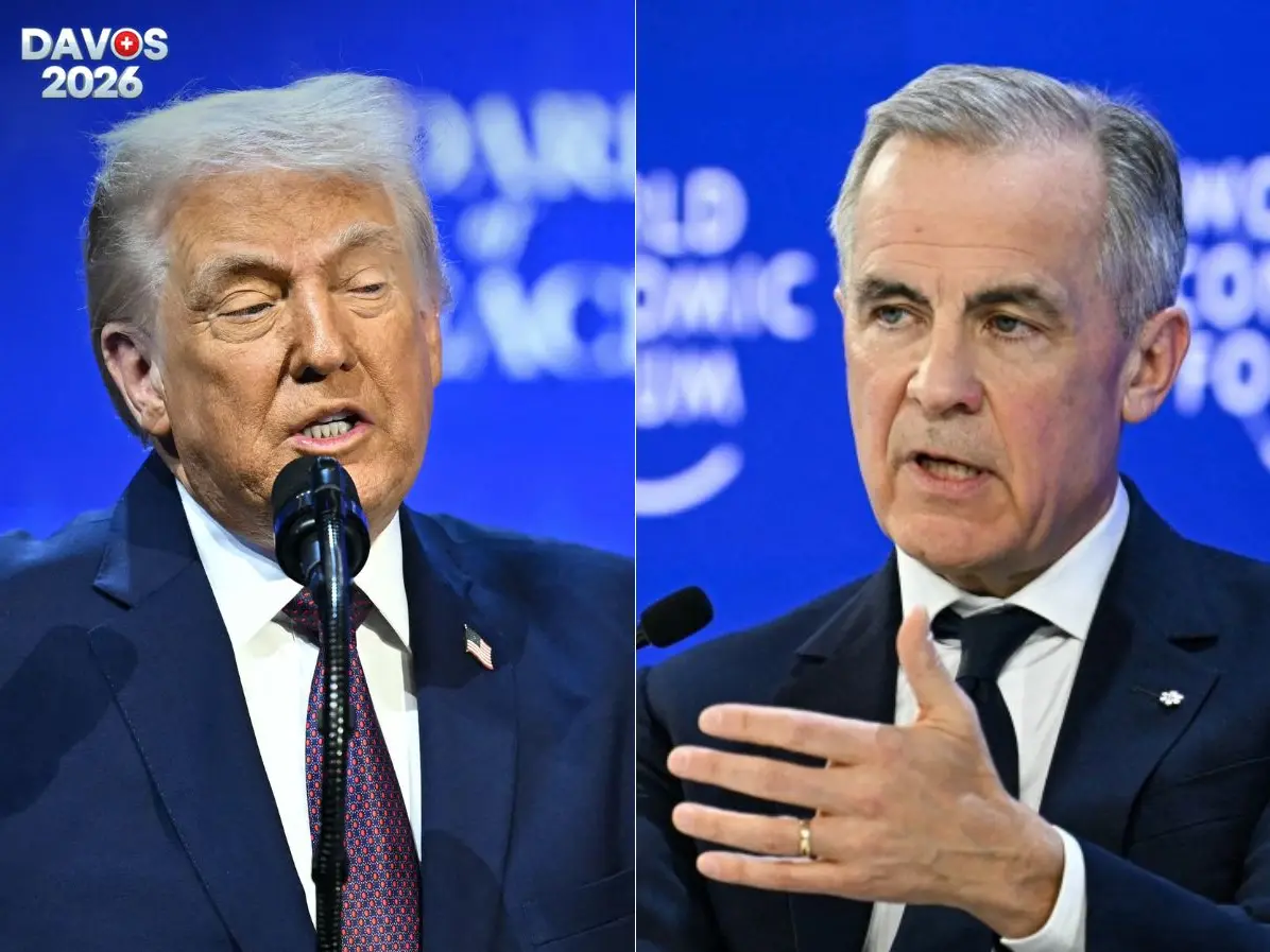 Trump cancels Carney’s Board of Peace invitation amid ‘Canada lives because of US’ row Trump cancels Carney’s Board of Peace invitation amid ‘Canada lives because of US’ row