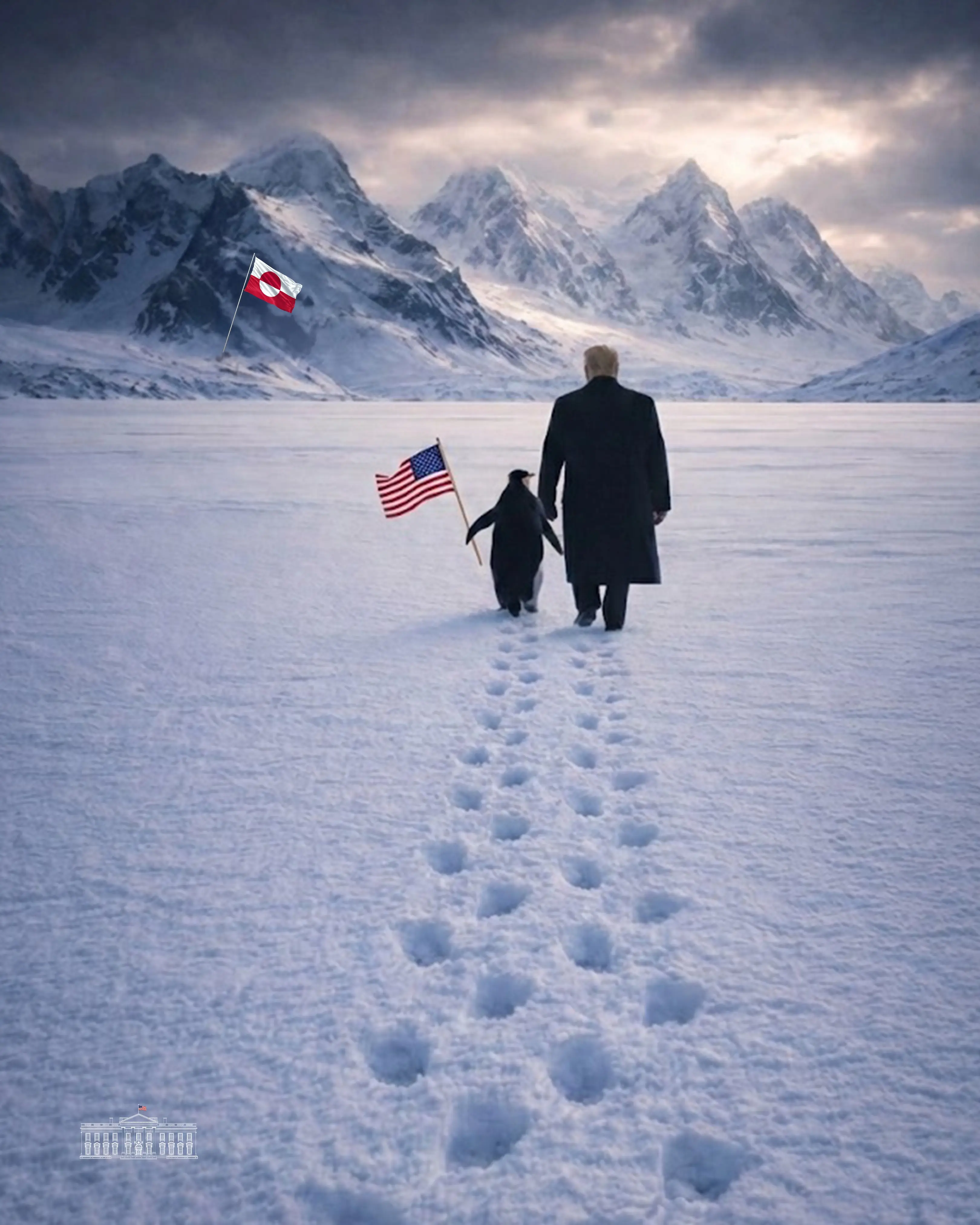 ‘Embarrassing’: Internet trolls Trump over cryptic ‘Embrace The Penguin’ post amid Greenland push