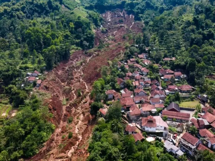 At least 8 killed after landslide strikes Indonesia's Java, several missing