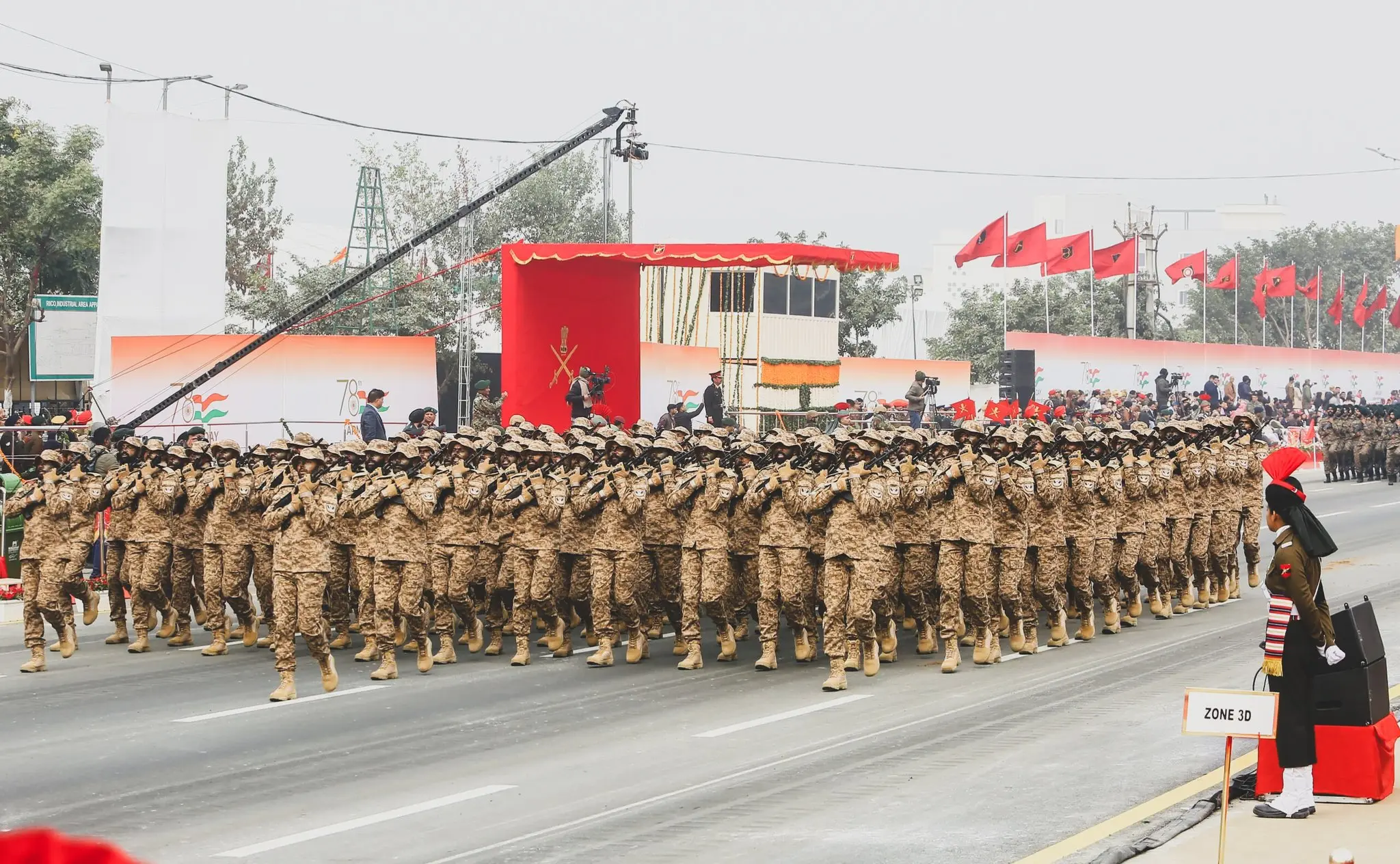 Republic Day debut
