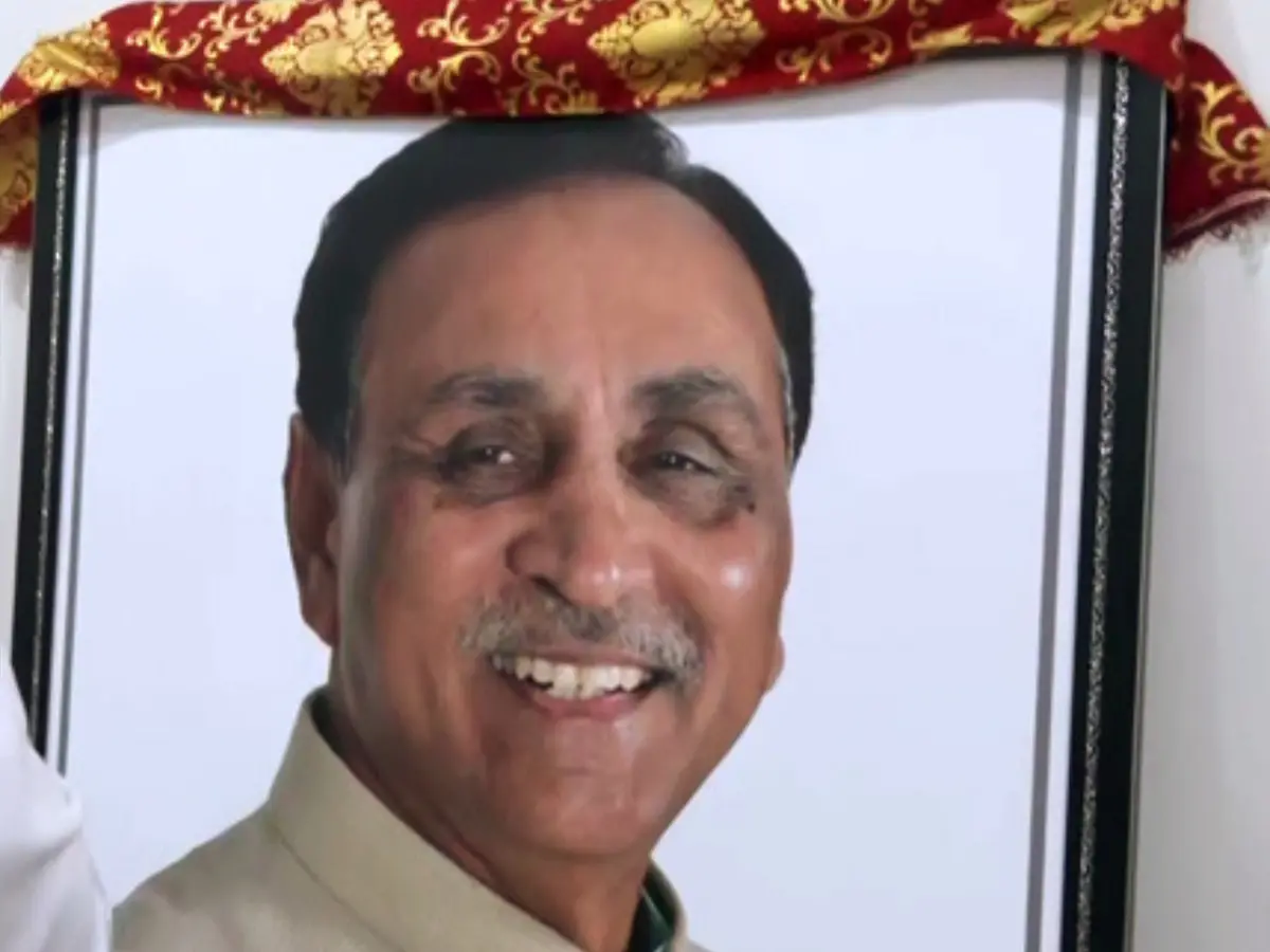 Former Gujarat chief minister Vijay Rupani