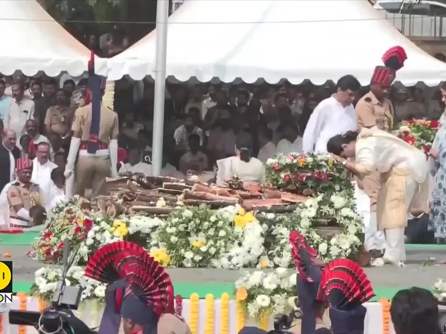 Ajit Pawar Funeral: Thousands Gather to Pay Last Respects to Ajit Pawar