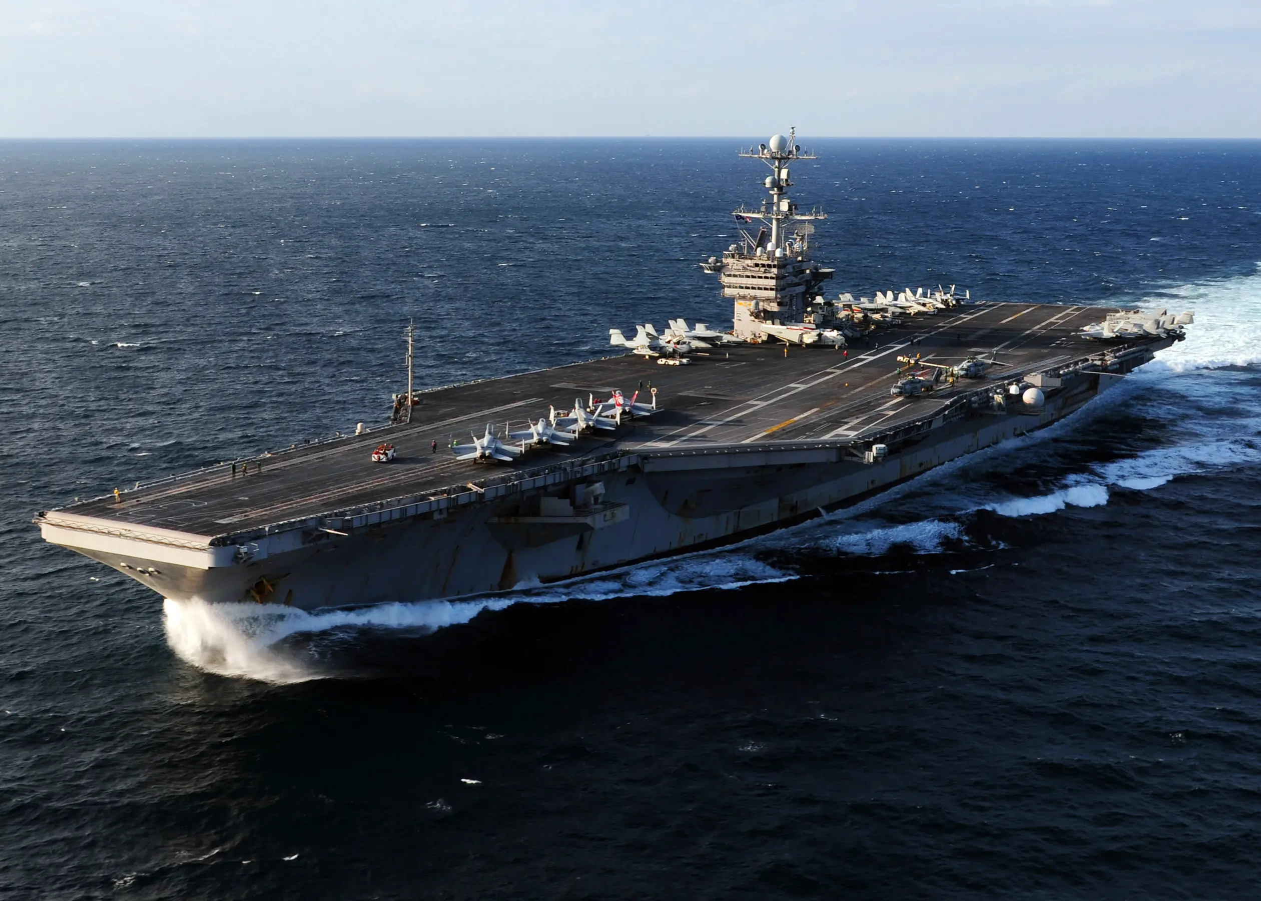 'Massive armada': USS Delbert D. Black arrives in Red Sea to support USS Abraham Lincoln