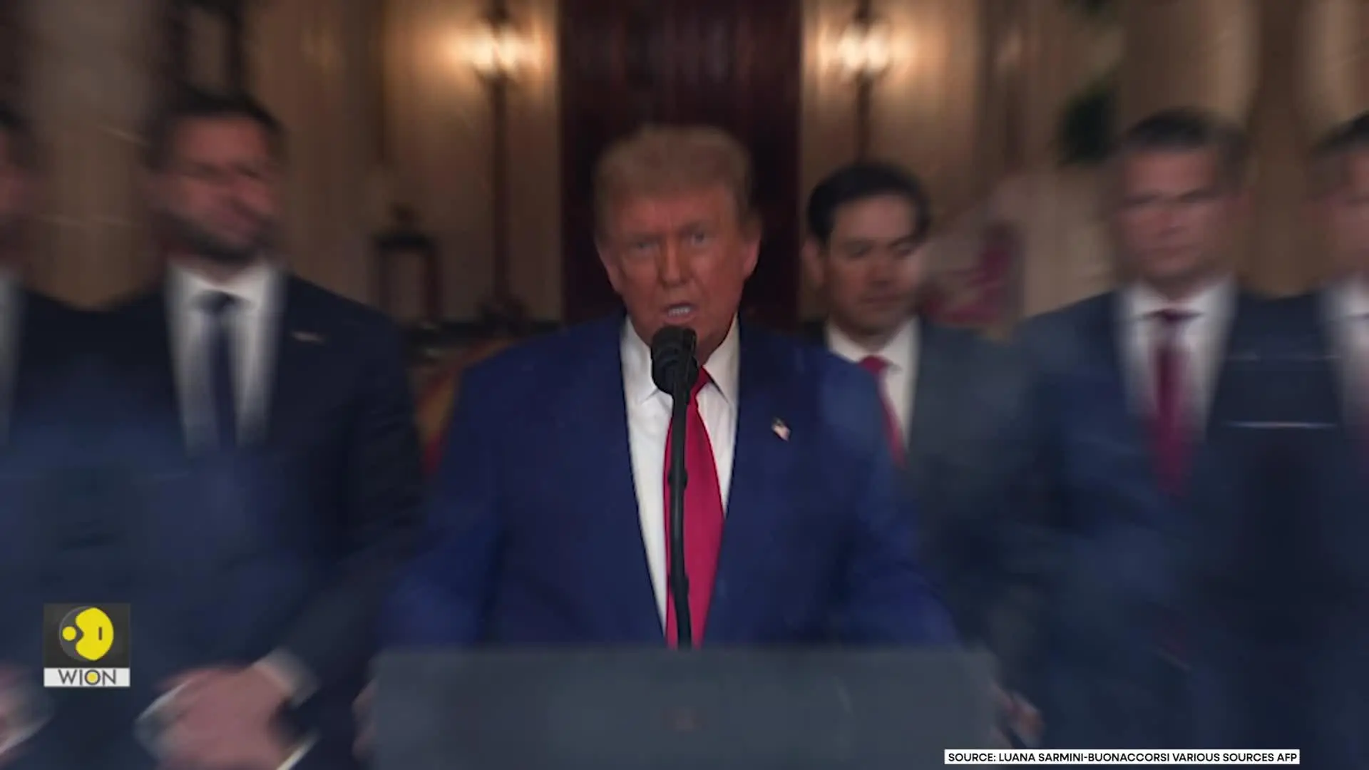 Trump: 'Very Big, Powerful Ships' Head to Iran, Hope We Won't Use Them 