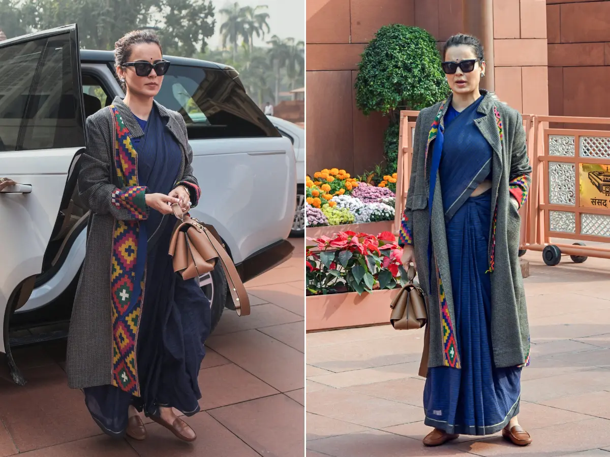 Silk saree with a luxury touch
