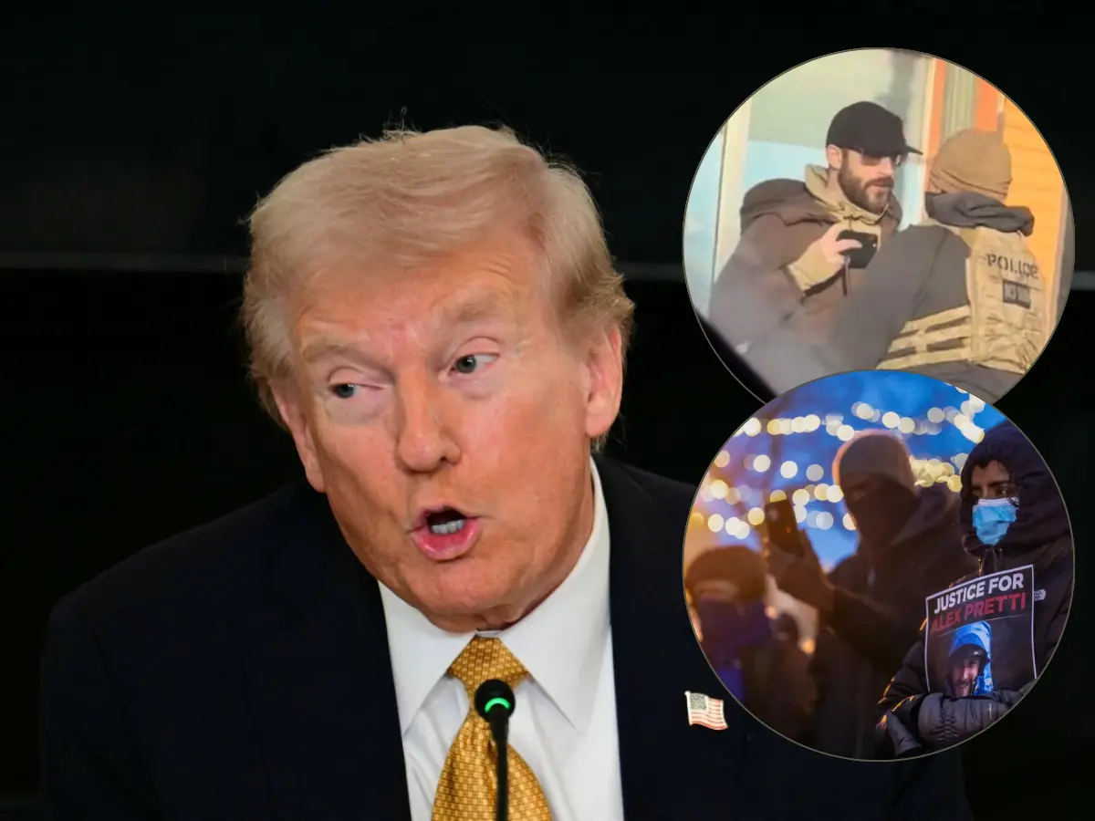 Trump brands dead ICE protester Alex Pretti an ‘agitator’ and ‘insurrectionist’ over viral video