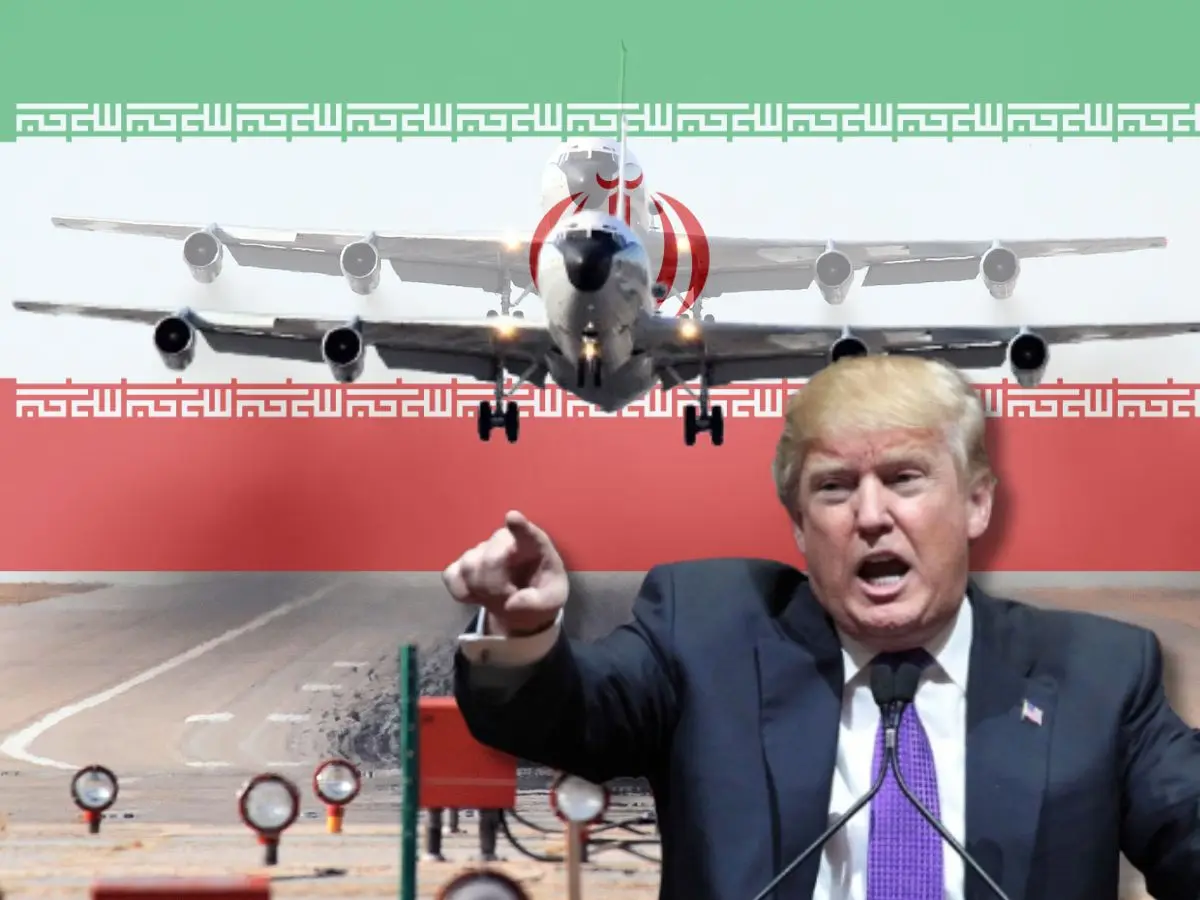 Is US preparing for Iran? Rare ‘nuke sniffer’ plane lands in Britain as Trump weighs action on Tehran