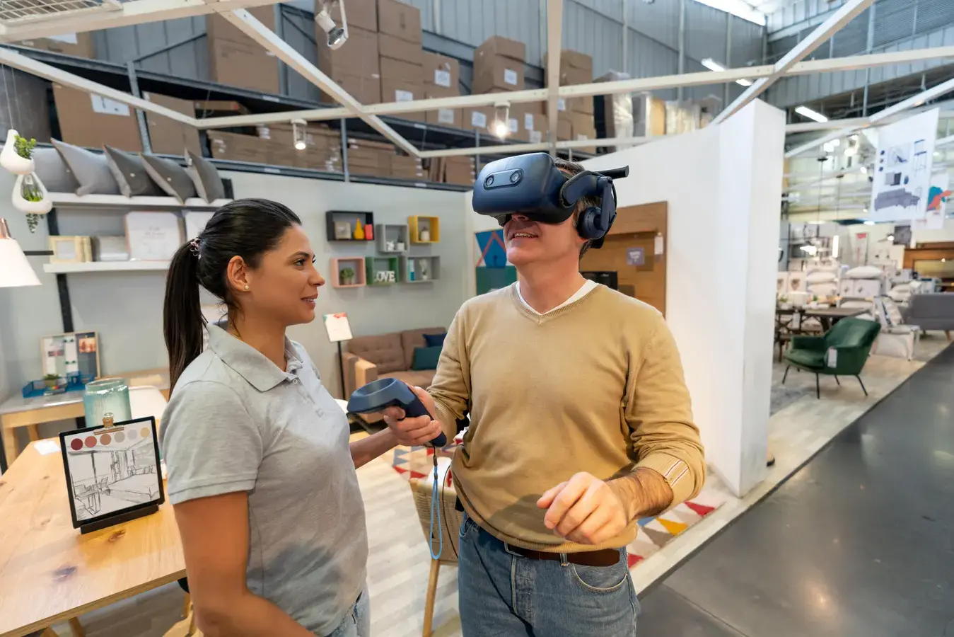 Walkways and Immersive Storytelling Tech