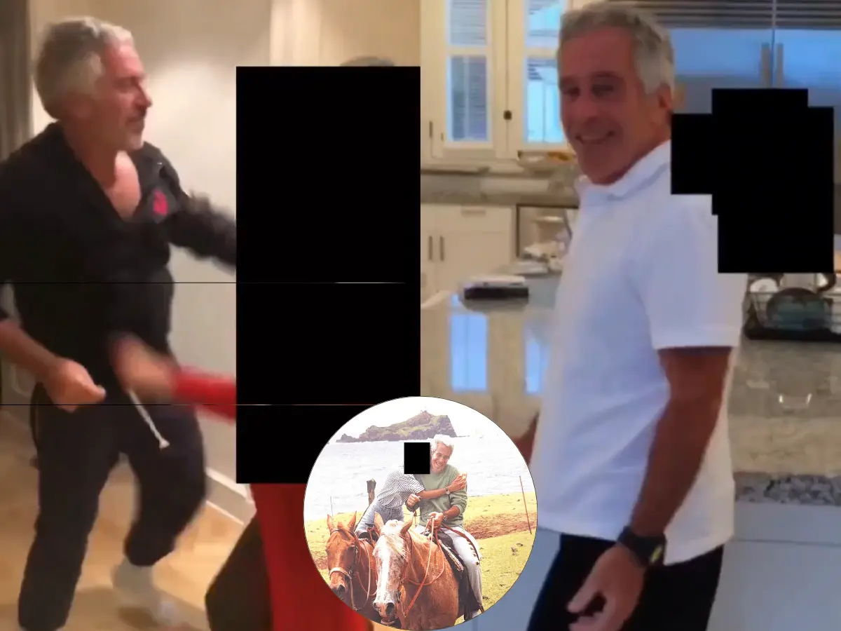 Disturbing Epstein videos go viral, show him chasing and dancing with young girls | Watch