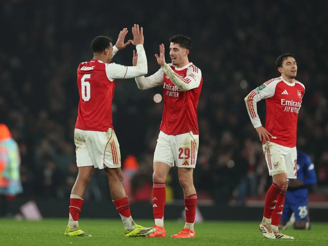 Arsenal sink Chelsea to reach first League Cup final in 8 years Arsenal sink Chelsea to reach first League Cup final in 8 years