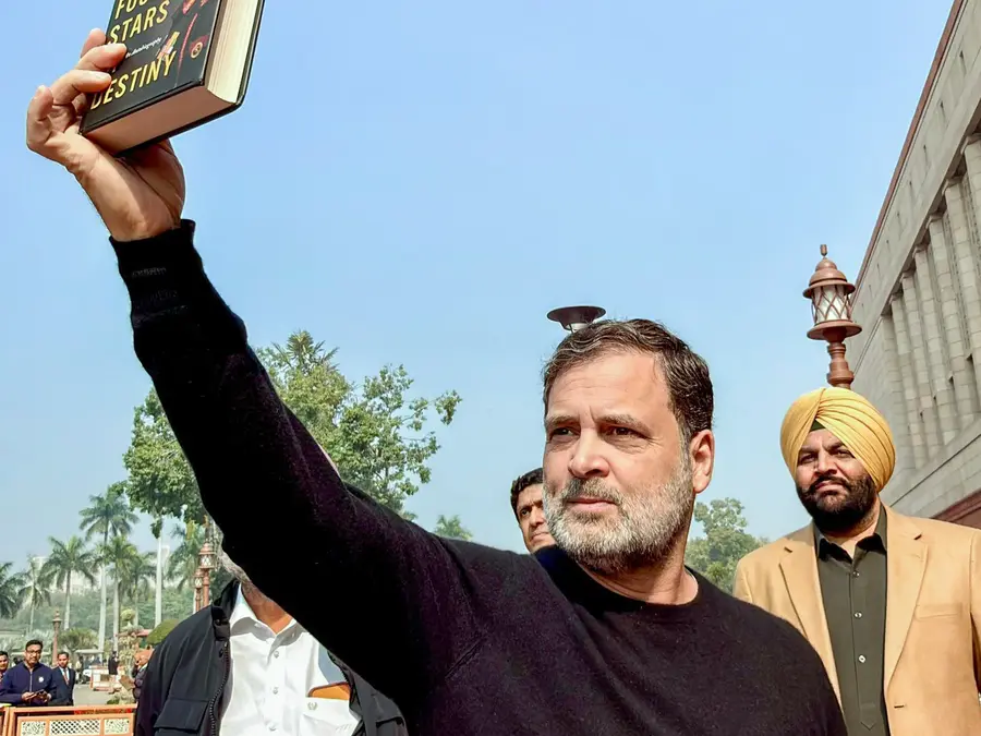 ‘I don’t think he has guts to...’: Rahul Gandhi challenges PM Modi with copy of Gen Naravane’s memoir