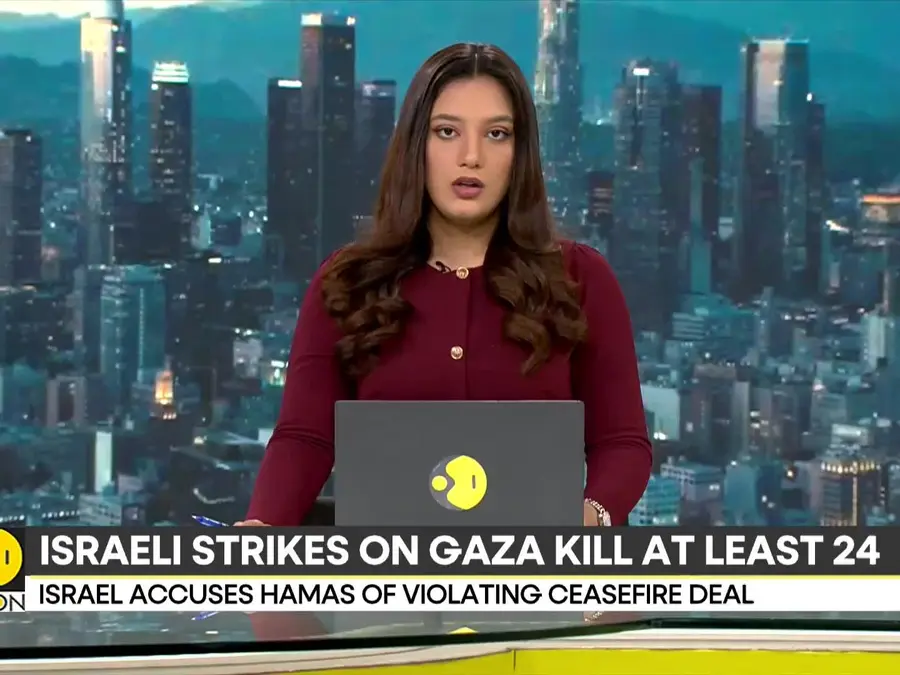 Gaza Truce: Israeli Strikes on Gaza Kill at Least 24 as Israel Accuses Hamas of Ceasefire Violation