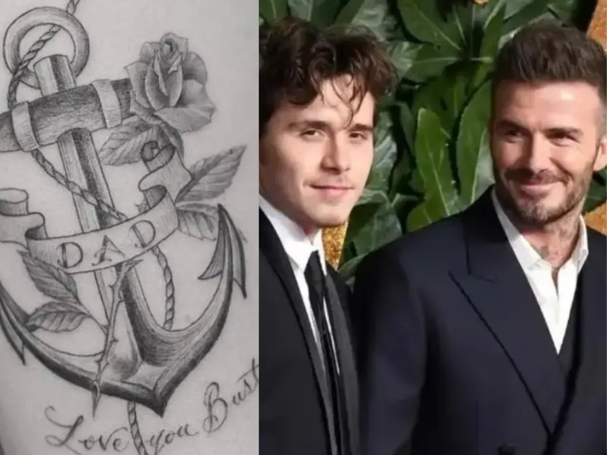 Brooklyn Beckham covers up ‘DAD’ tattoo honouring David Beckham amid family feud Brooklyn Beckham covers up ‘DAD’ tattoo honouring David Beckham amid family feud