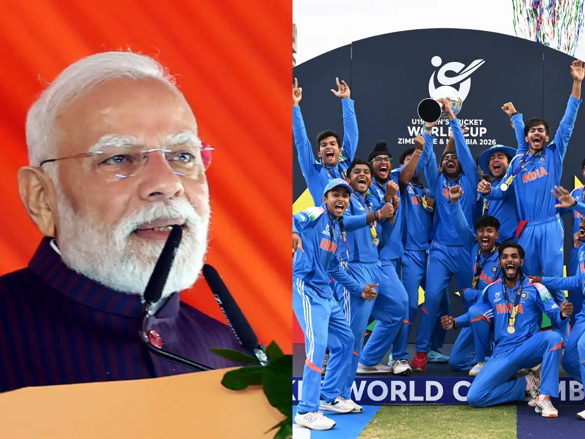 PM Modi hails India's young stars after U19 World Cup triumph, tweets 'this win will inspire young sportspersons' PM Modi hails India's young stars after U19 World Cup triumph, tweets 'this win will inspire young sportspersons'