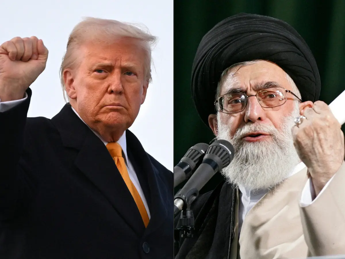 Trump signals progress in Iran talks but ominously warns of 'steep' consequences