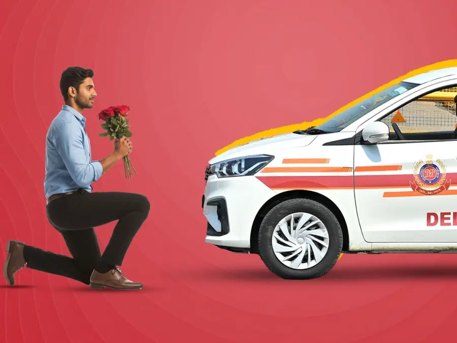 ‘Roses are red. Sirens are Blue…’: Delhi Police’s tongue-in-cheek Rose Day wish breaks the internet