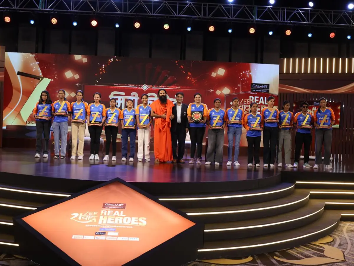 Indian Blind Women’s Cricket Team leads sporting honours at ZEE Samvad with Real Heroes 2026 Indian Blind Women’s Cricket Team leads sporting honours at ZEE Samvad with Real Heroes 2026