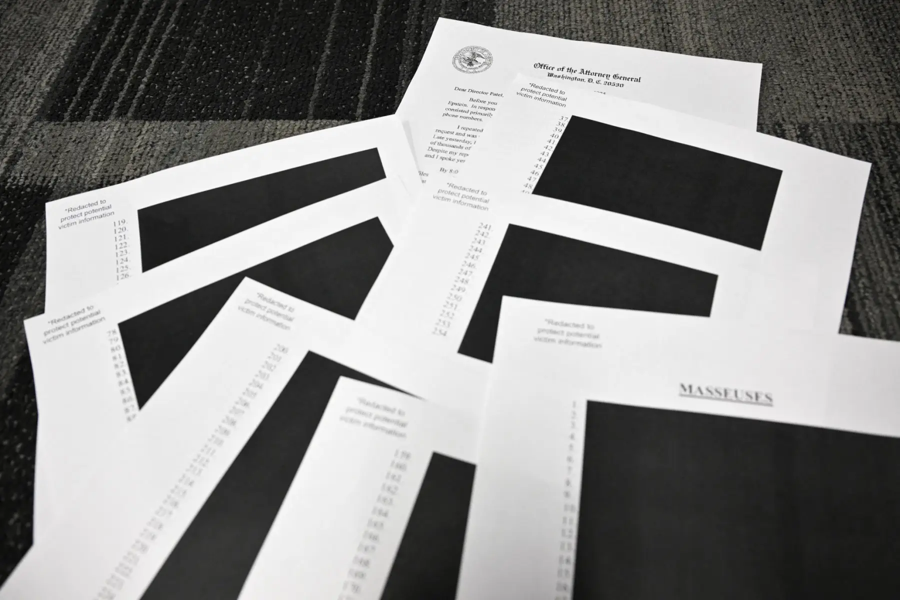 Epstein Files: FBI sought guidance to redact images of victims, former US Presidents and celebrities in 2025 emails