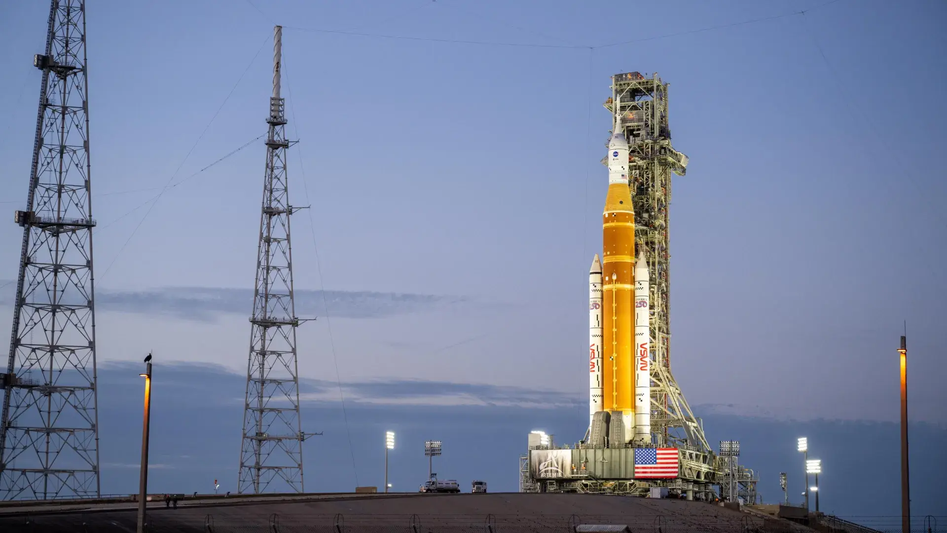Twin Solid Rocket Boosters