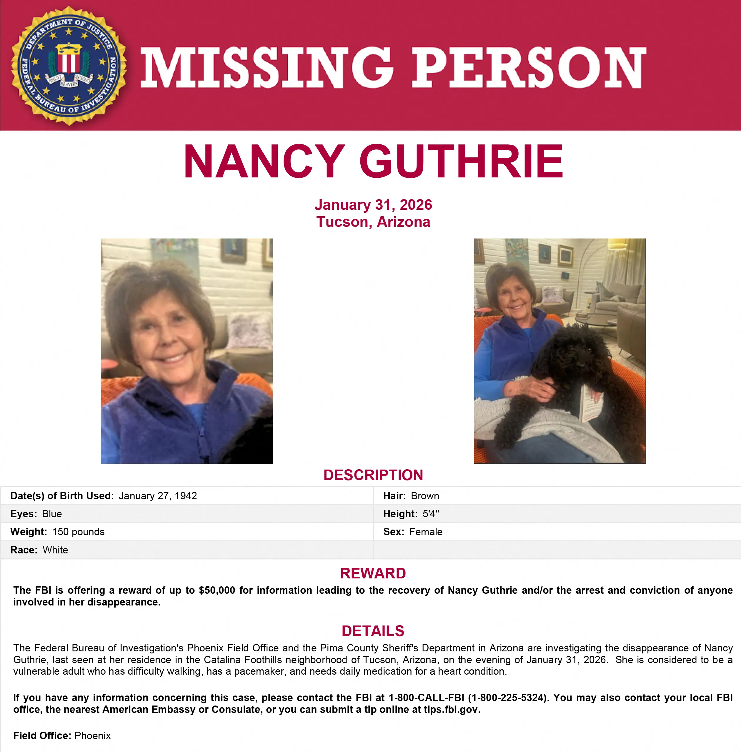 Ransom notes demand millions for her return