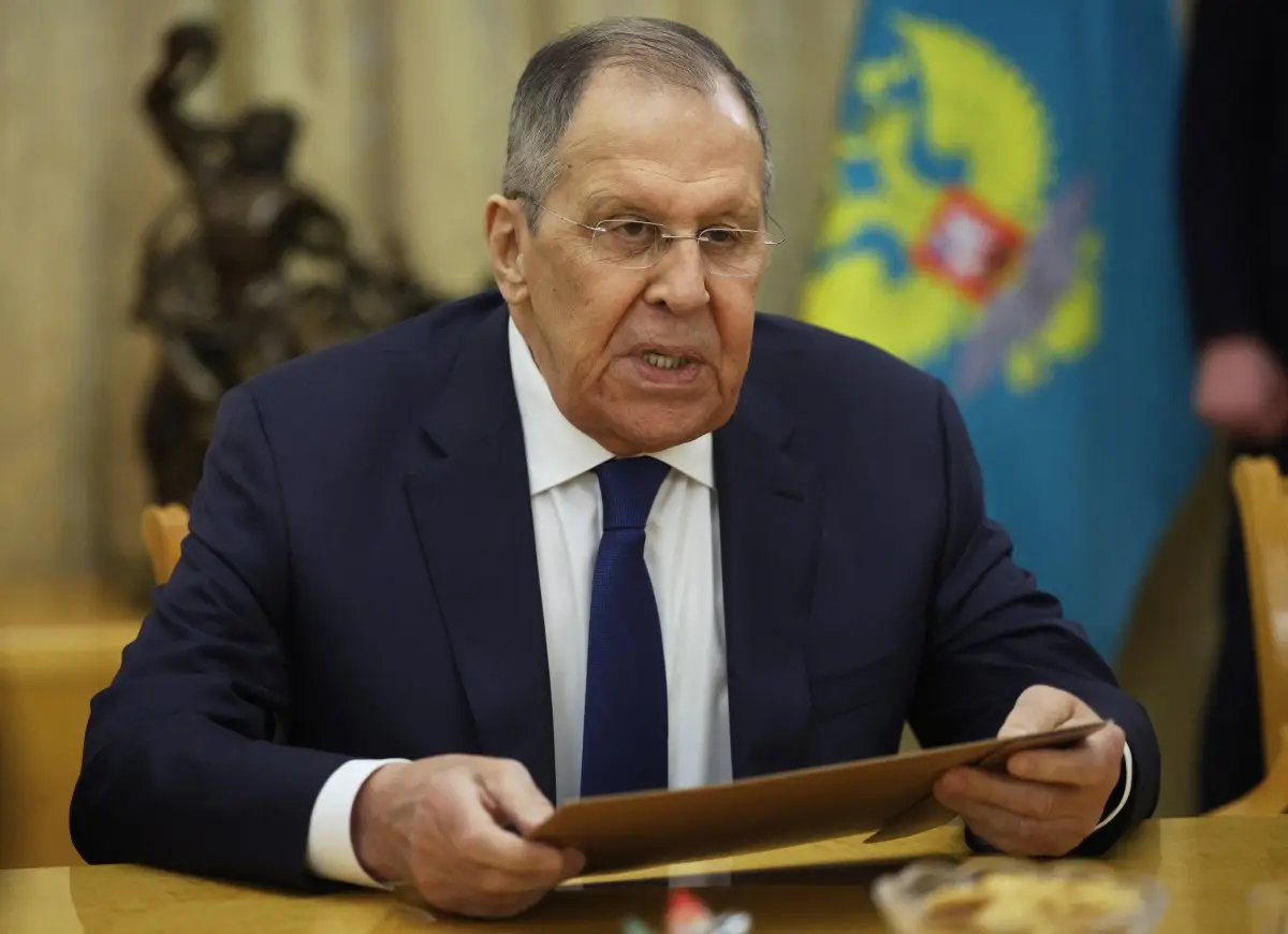 Russian Foreign Minister Sergei Lavrov says Epstein files reveals "pure Satanism" of Western elites