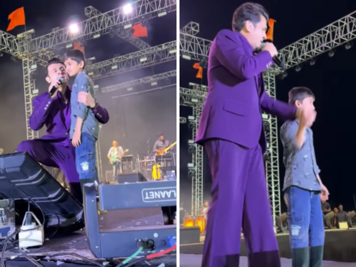 Sonu Nigam pauses live show to reunite lost child with family | Watch