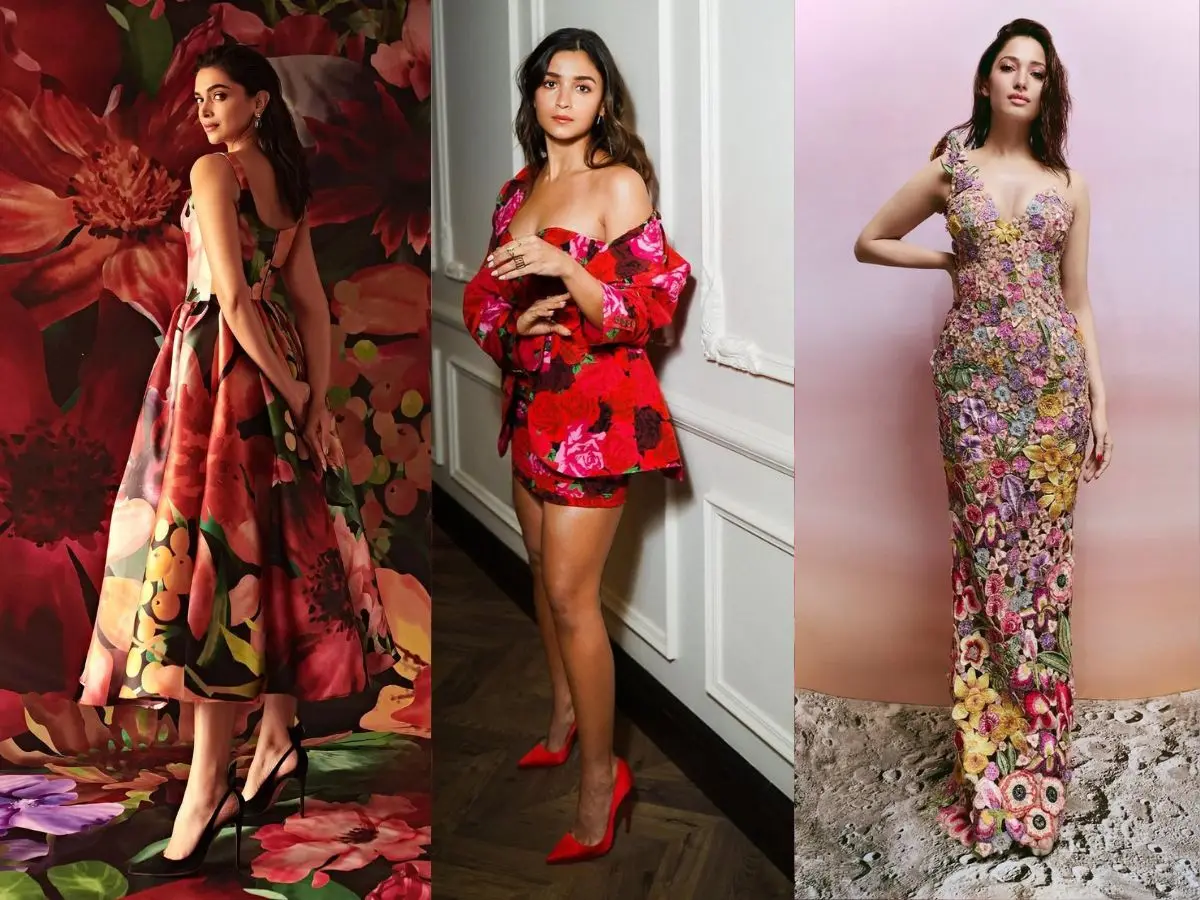 Valentine’s Day 2026: Deepika Padukone to Alia Bhatt- Bollywood-inspired floral outfits for a perfect date night