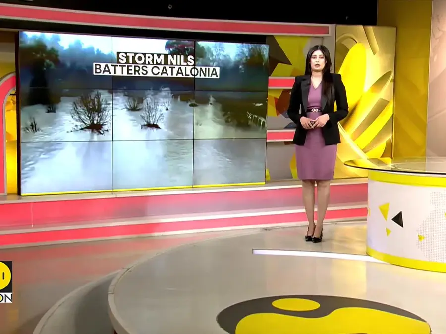 Storm Nils Batters Catalonia, 86 Injured As Extreme Winds Force School Closures Across Spain