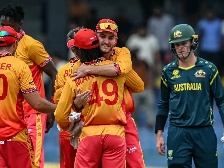 T20 World Cup 2026: Australia on brink of exit after Zimbabwe stun former champions