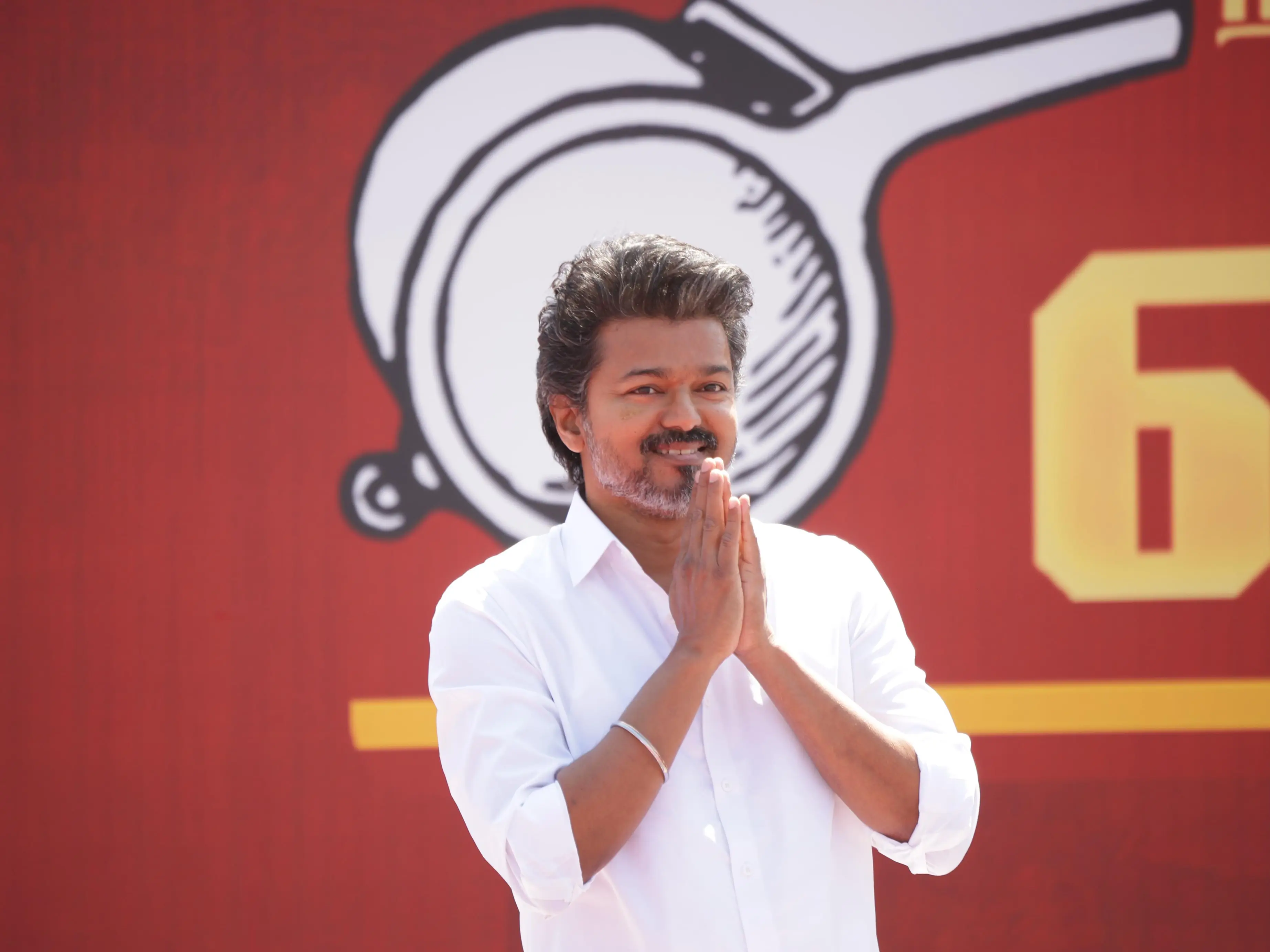 Accept their cash, and vote for TVK's whistle, says actor-politician Vijay Accept their cash, and vote for TVK's whistle, says actor-politician Vijay
