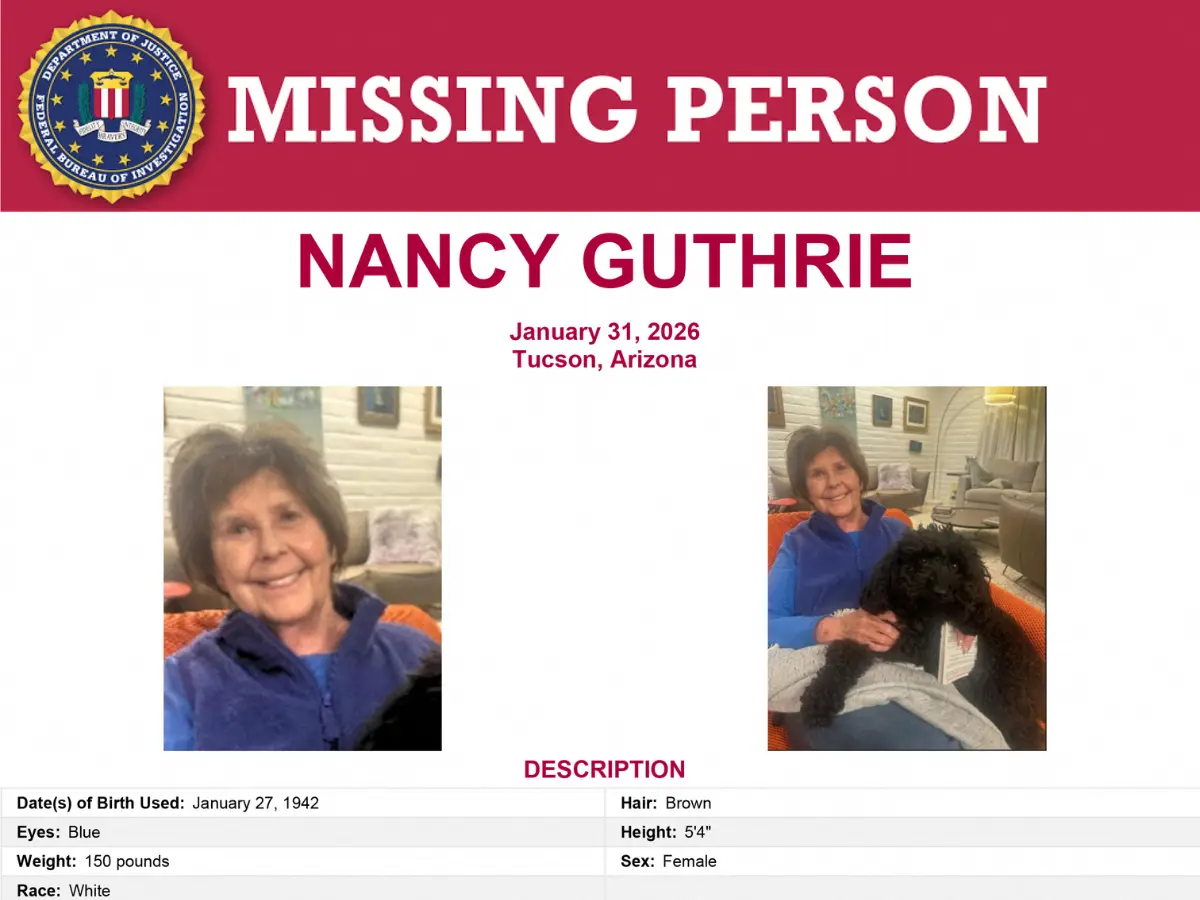 Nancy Guthrie kidnapping: TMZ receives third message claiming to know kidnapper’s identity, hints suspect crossed border Nancy Guthrie kidnapping: TMZ receives third message claiming to know kidnapper’s identity, hints suspect crossed border