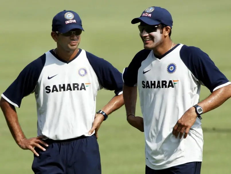 Anil Kumble and Rahul Dravid to be honoured with stands at Chinnaswamy Stadium Anil Kumble and Rahul Dravid to be honoured with stands at Chinnaswamy Stadium