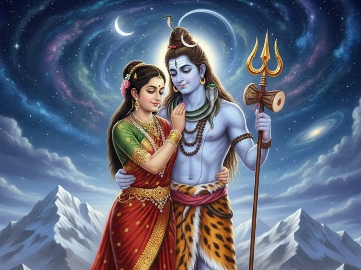 Love story of Lord Shiva and Goddess Parvati