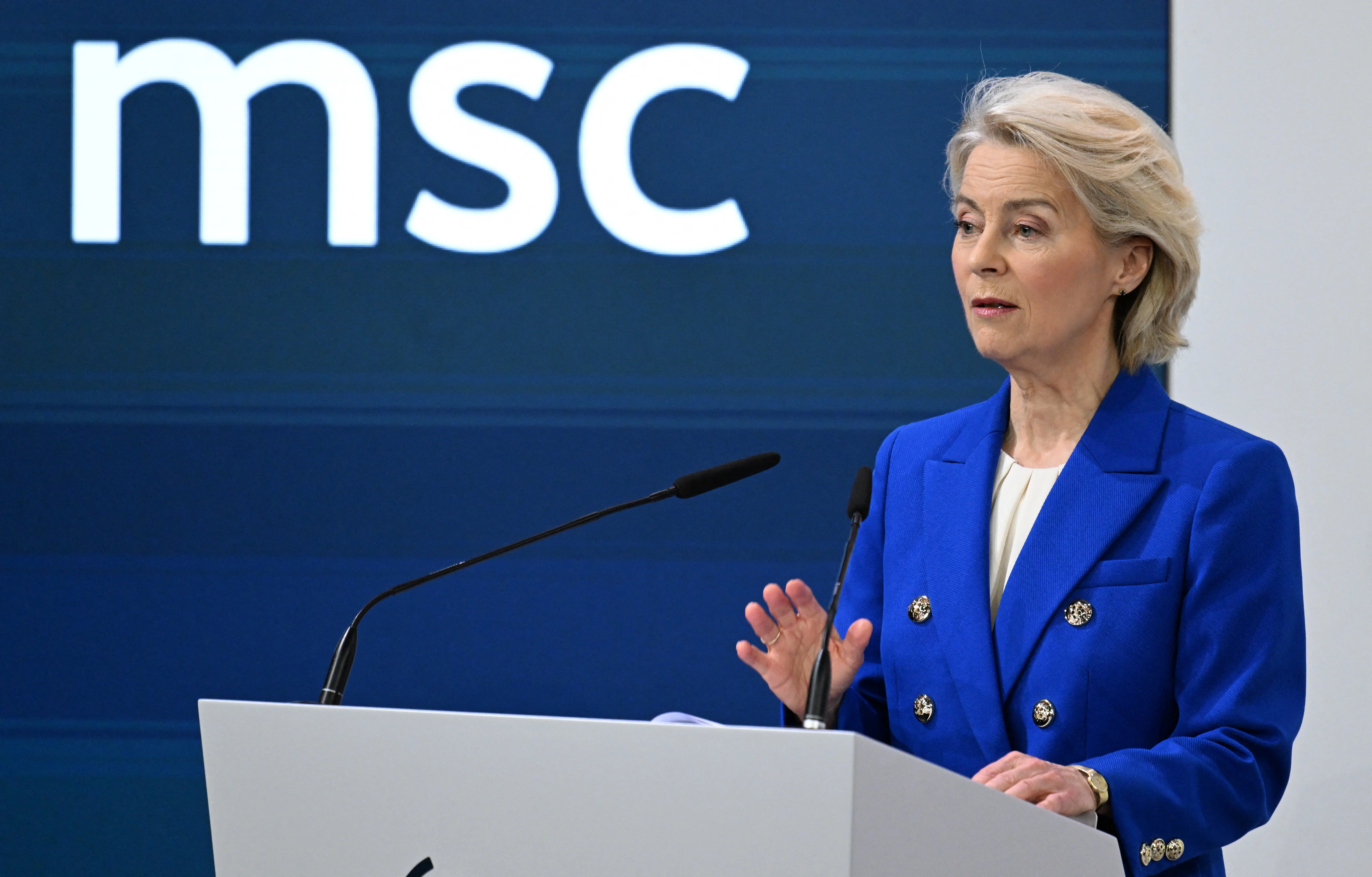 'Europe needs to take responsibility for its security': EU chief says bloc mobilising €800 bn for defence capabilities