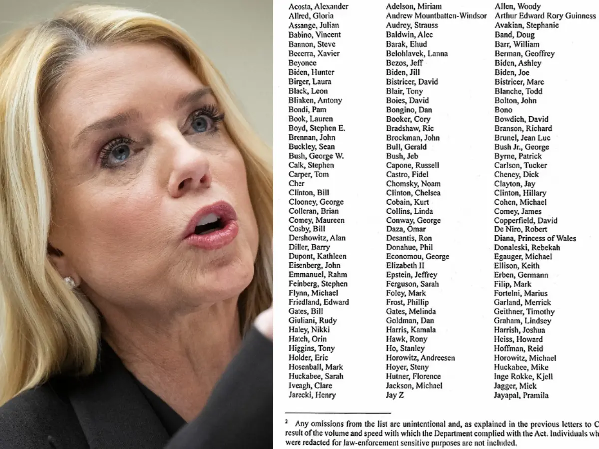 Pam Bondi said all Epstein files released: Is it true?
