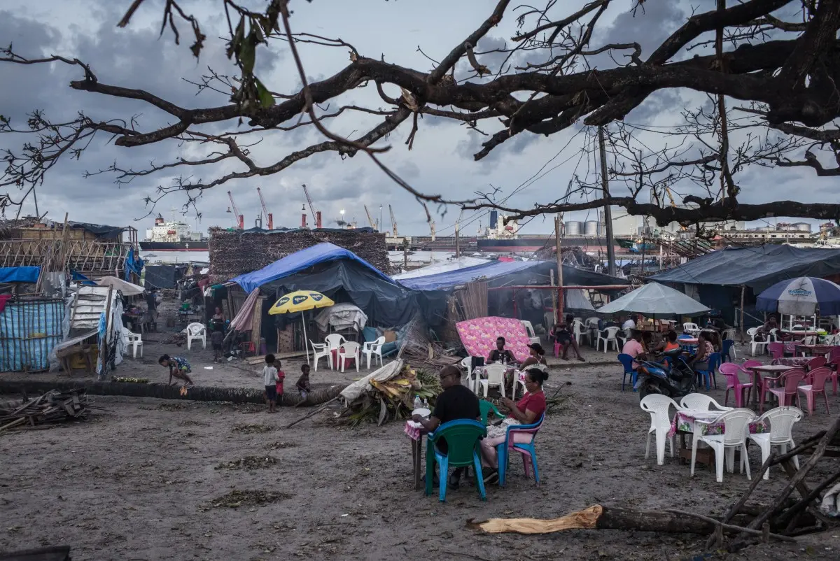 Speed of the cyclone