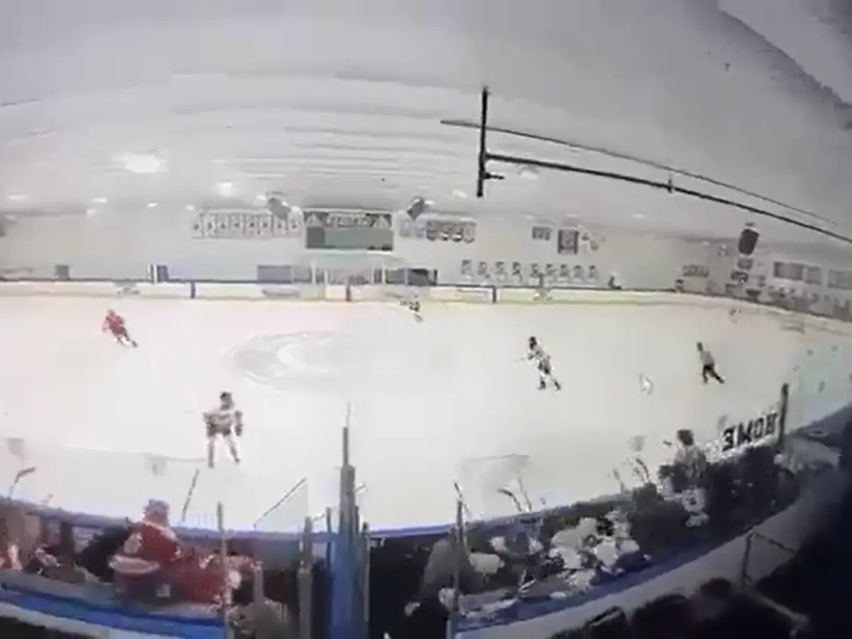 Father guns down wife and three children during high school hockey game in Rhode Island over 'family dispute' | Video Father guns down wife and three children during high school hockey game in Rhode Island over 'family dispute' | Video