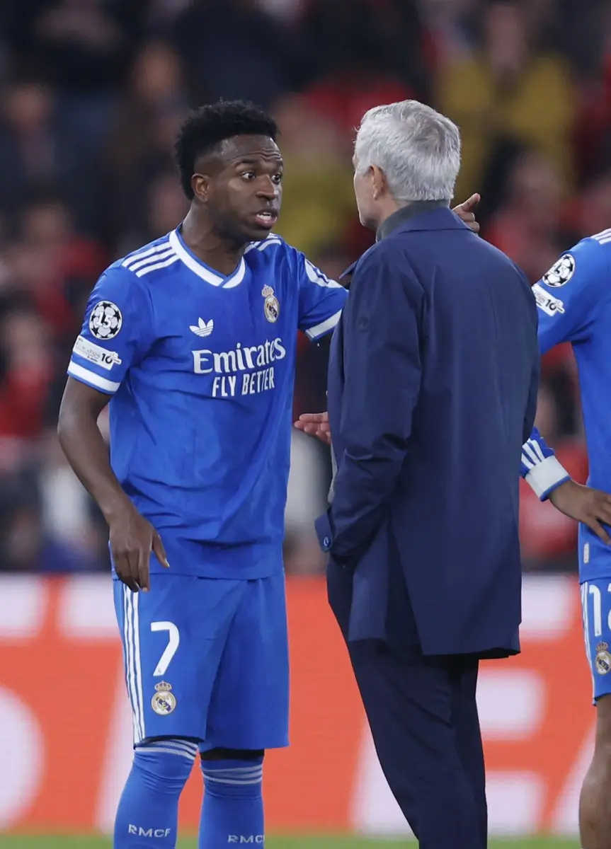 Champions League | 'Where Vinicius plays something happens,' Benfica coach Mourinho on alleged racial abuse vs Real Madrid player