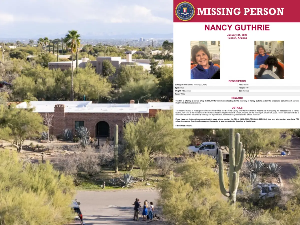 Glove was found nearly two miles from Nancy Guthrie's home