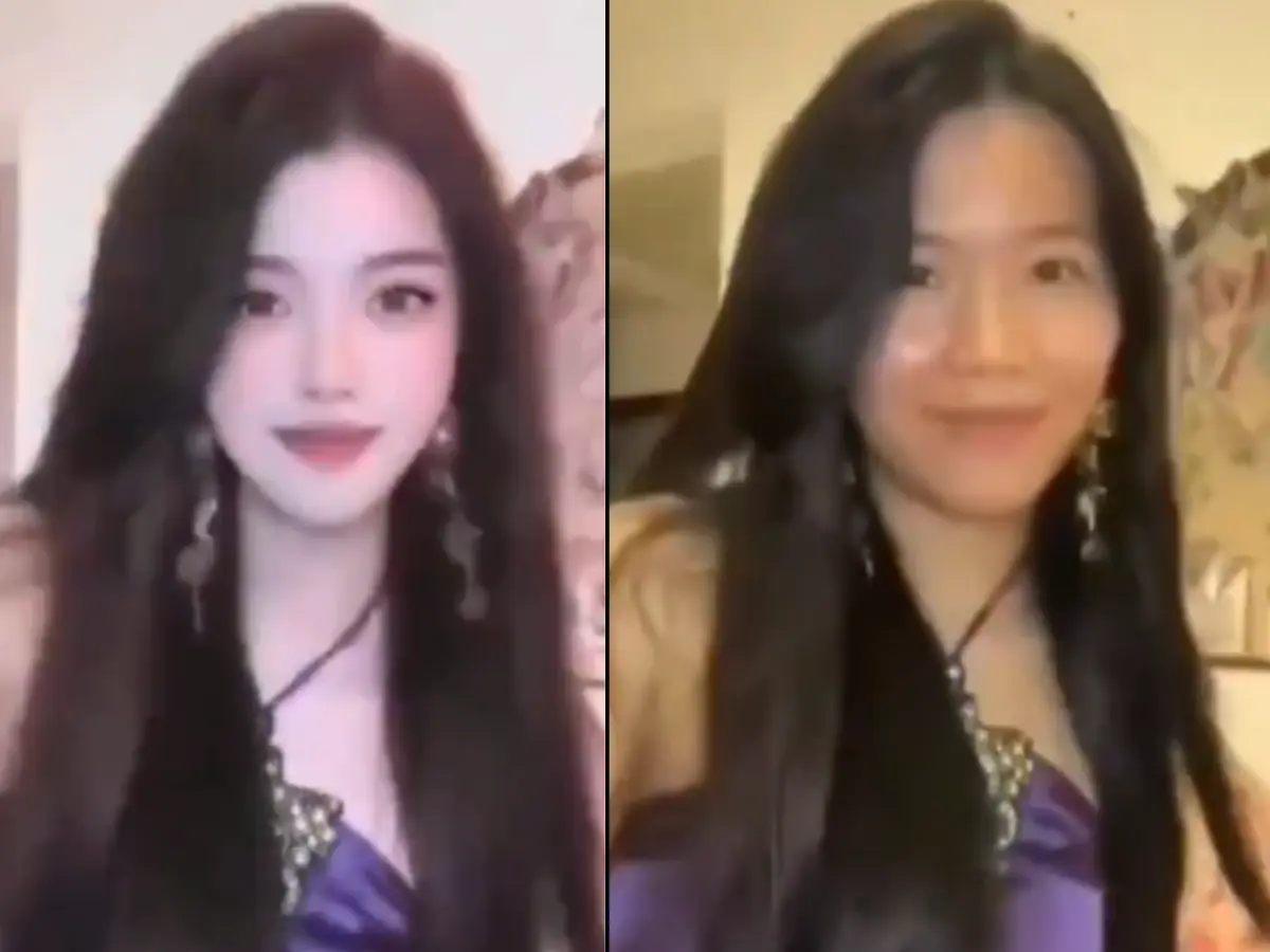 Beauty filter comes off influencer to reveal 'real woman'. Netizens say, 'she looks nicer', yet loses 140,000 followers Beauty filter comes off influencer to reveal 'real woman'. Netizens say, 'she looks nicer', yet loses 140,000 followers